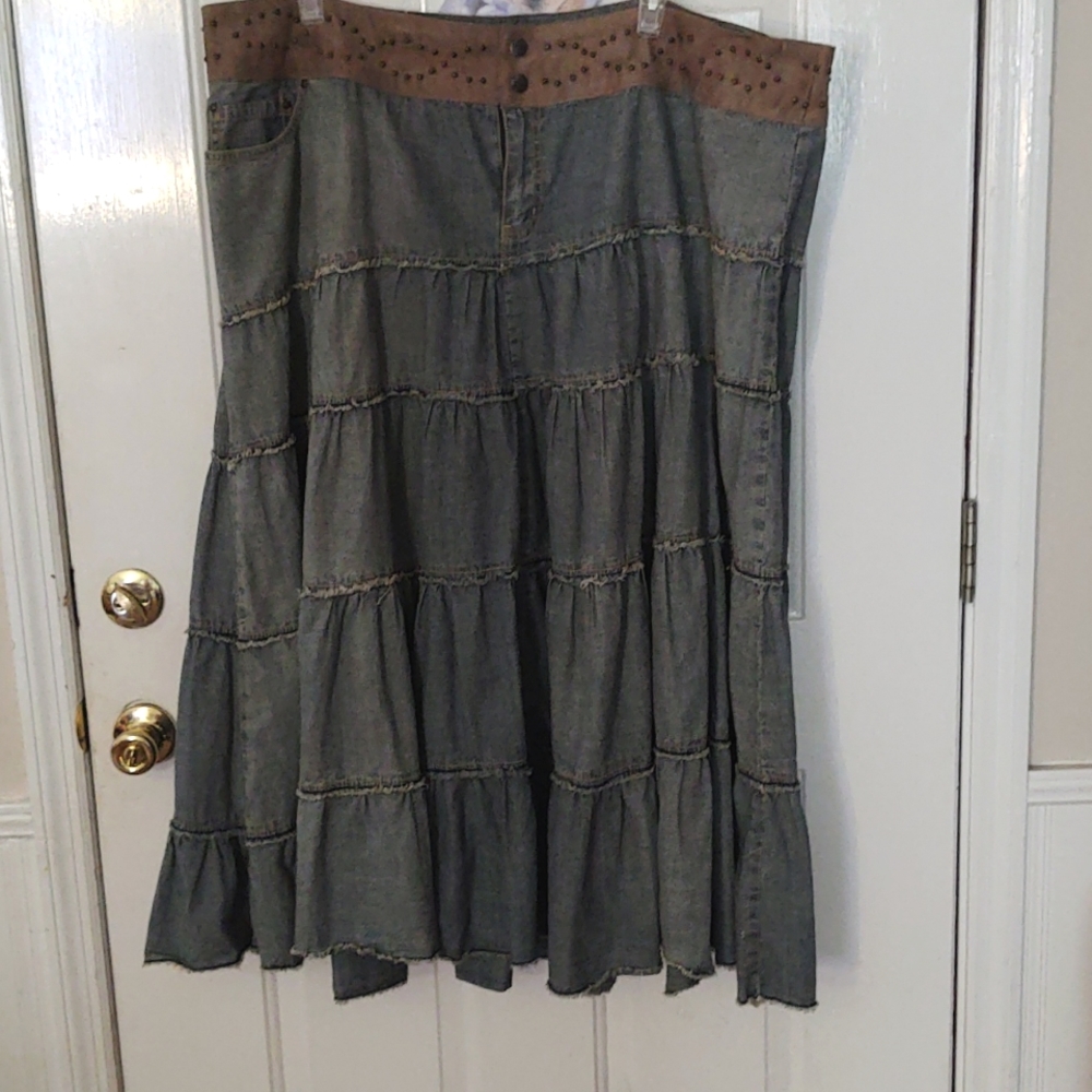 Western style skirt